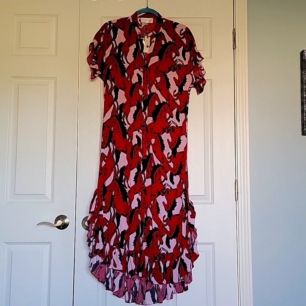 Anthropologie Long Dress XS NWT